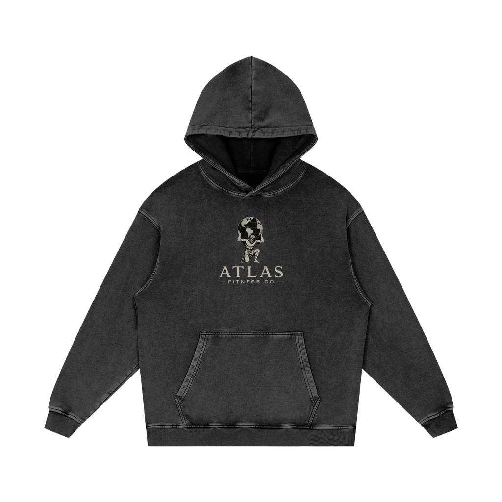 Atlas Fitness Co. Unisex Heavyweight Cotton Pullover Hoodie (S–3XL)