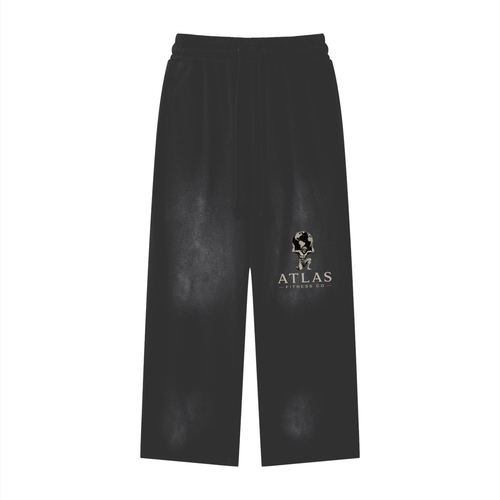 Atlas Fitness Co. Unisex 100% Cotton Sunfade Drawstring Sweatpants (S–2XL)