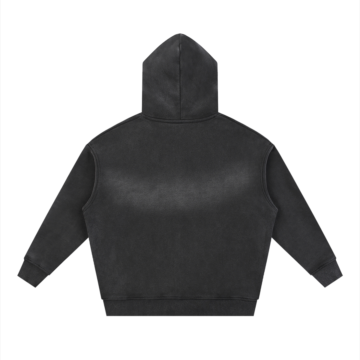 Atlas Fitness Co. Unisex Cotton-Poly Sunfade Full-Zip Drop-Shoulder Hoodie (S–2XL)