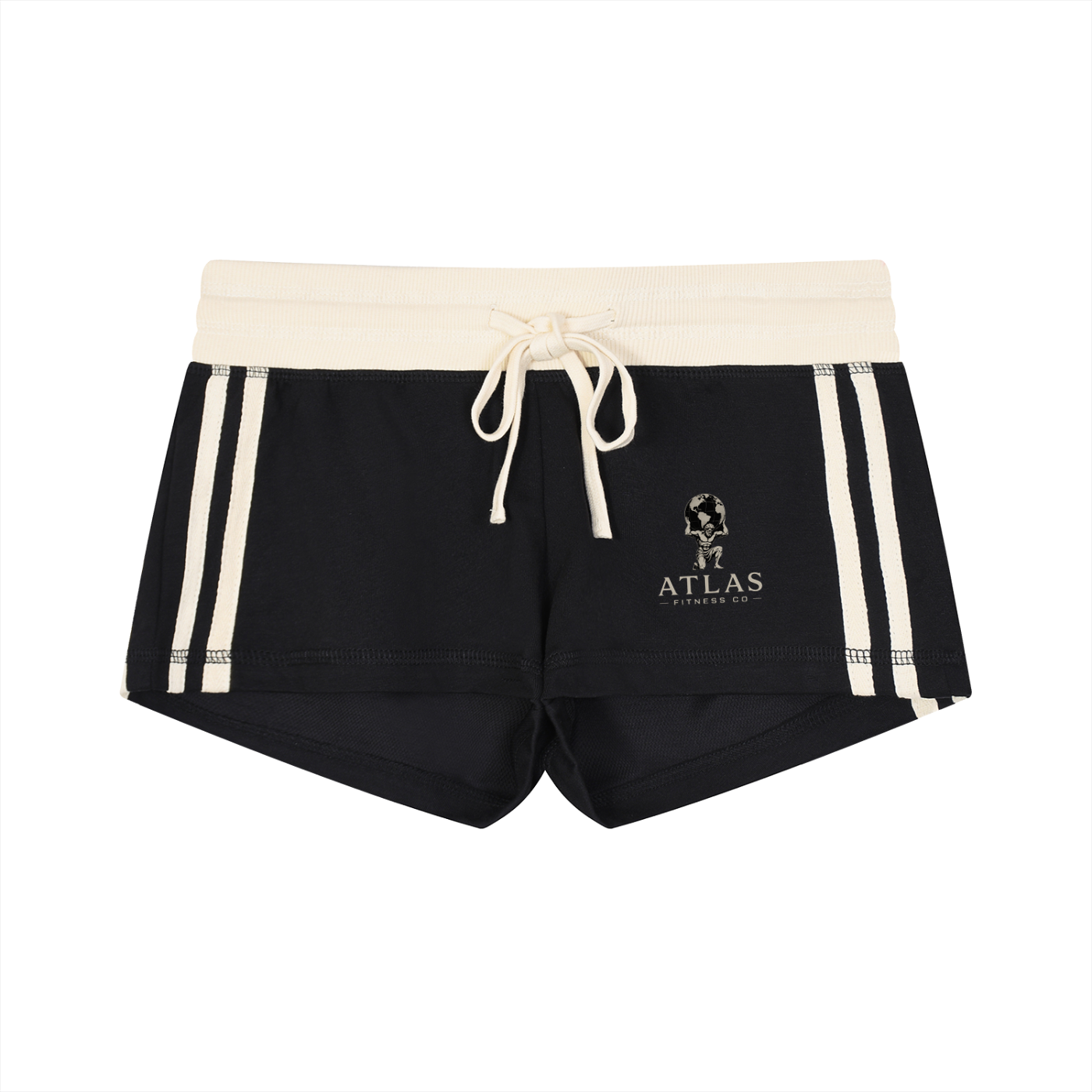 Atlas Fitness Co. Women's Cotton-Modal Elastic Track Shorts (S–2XL)