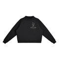 Atlas Fitness Co. Women's Drop-Shoulder Poly-Cotton Crewneck Sweatshirt (S–XL)