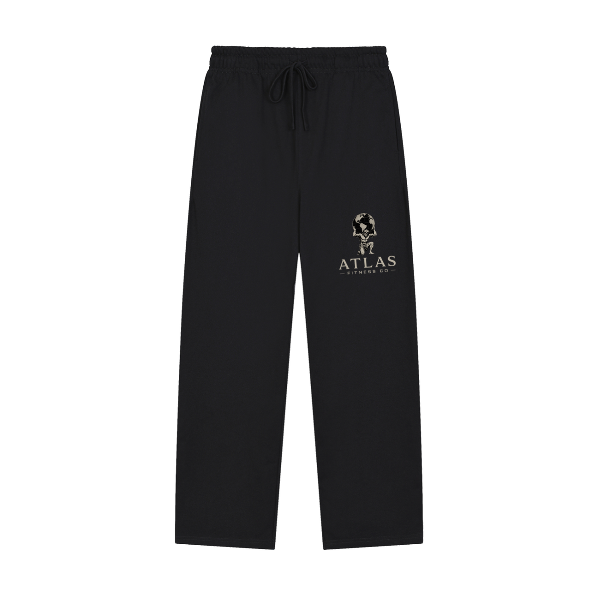 Atlas Fitness Co. Unisex Cotton-Poly Drawstring Sweatpants (S–2XL)