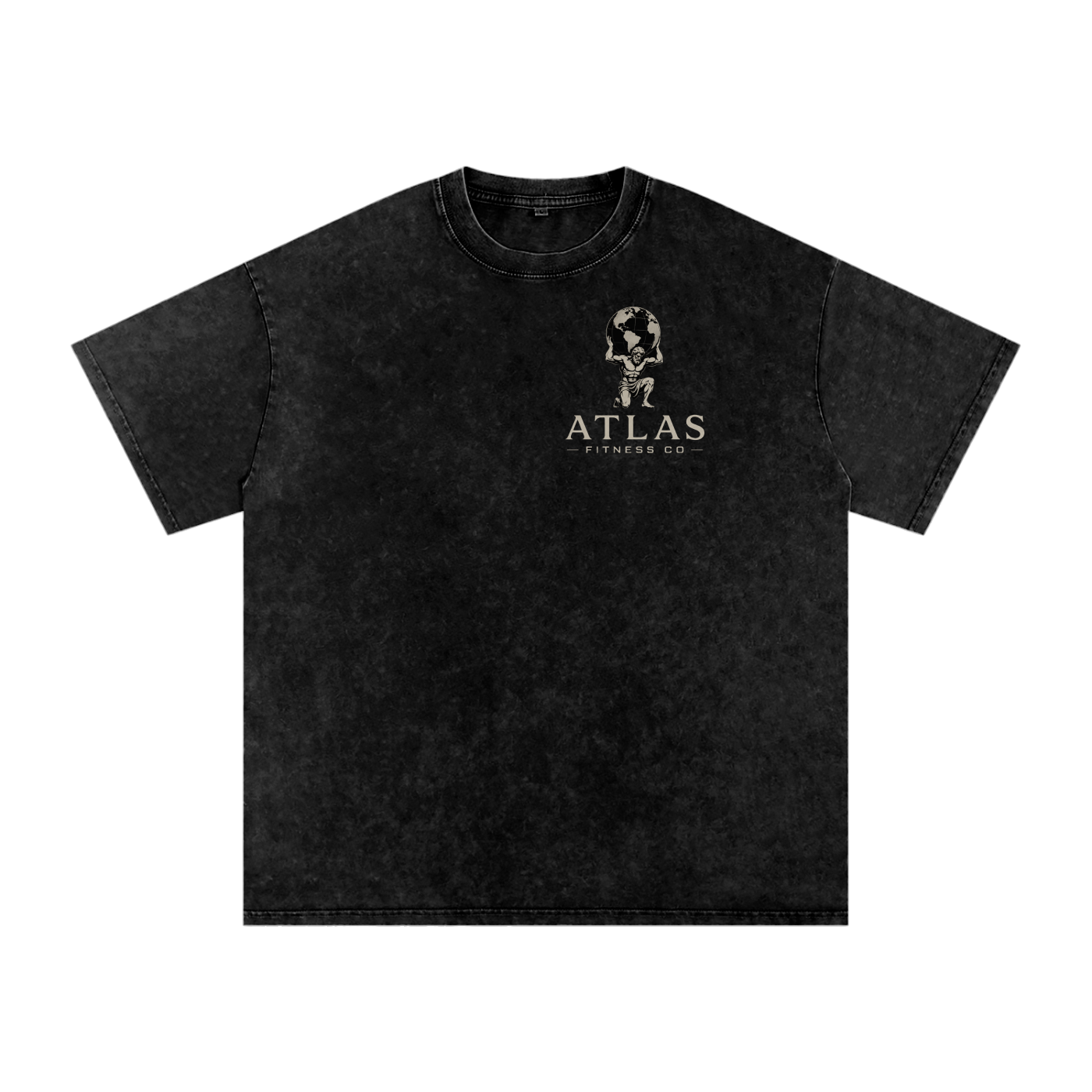 Atlas Fitness Co. Unisex Heavyweight Cotton Drop-Shoulder Tee (S–3XL)