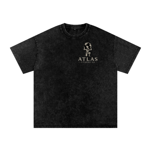 Atlas Fitness Co. Unisex Heavyweight Cotton Drop-Shoulder Tee (S–3XL)