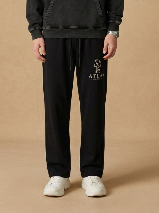 Atlas Fitness Co. Unisex Cotton-Poly Drawstring Sweatpants (S–2XL)