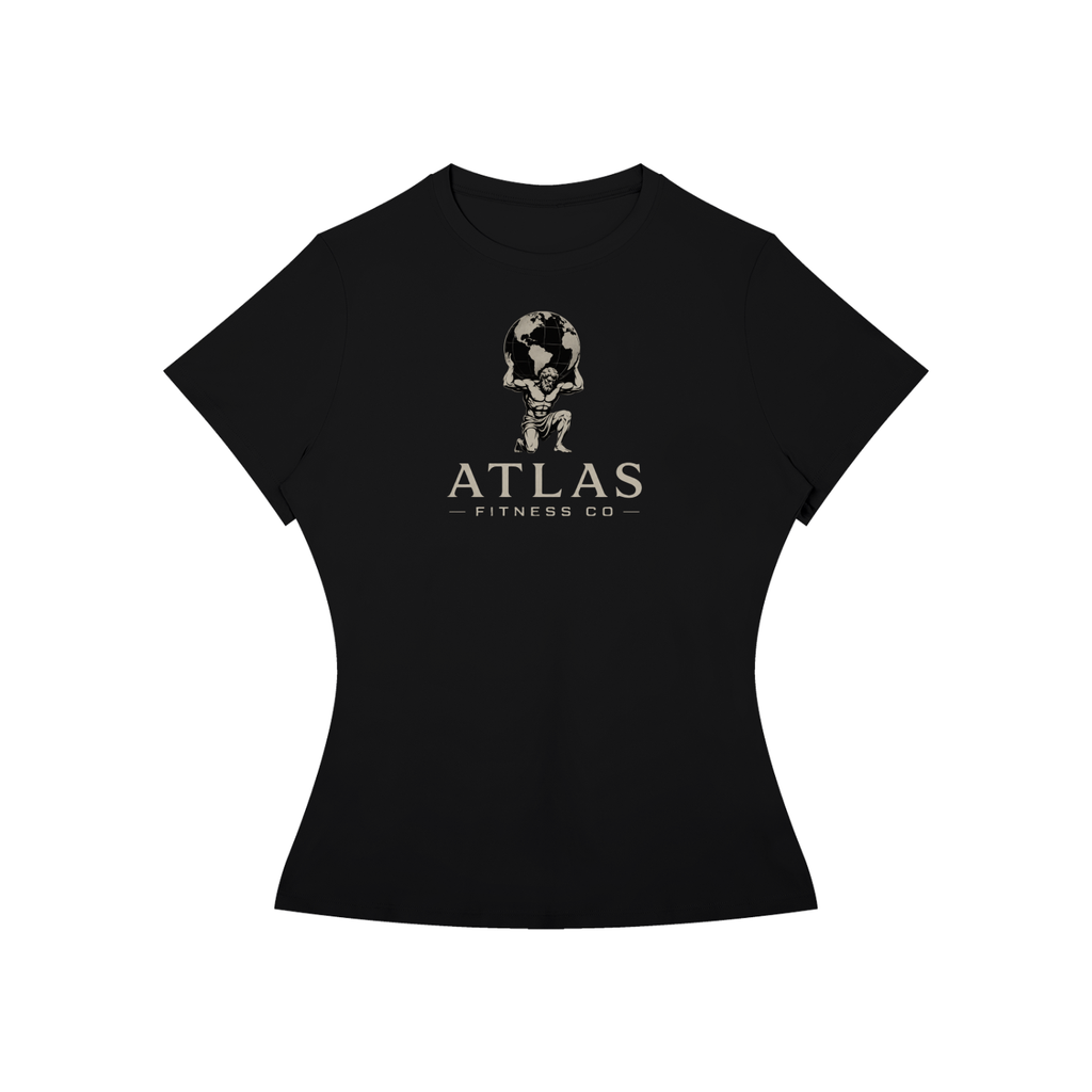 Atlas Fitness Co. Women's Slim Fit Cotton T-Shirt (S–2XL)